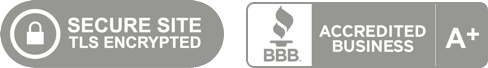 Secure Site TLS Encrypted. BBB Accredited Business.